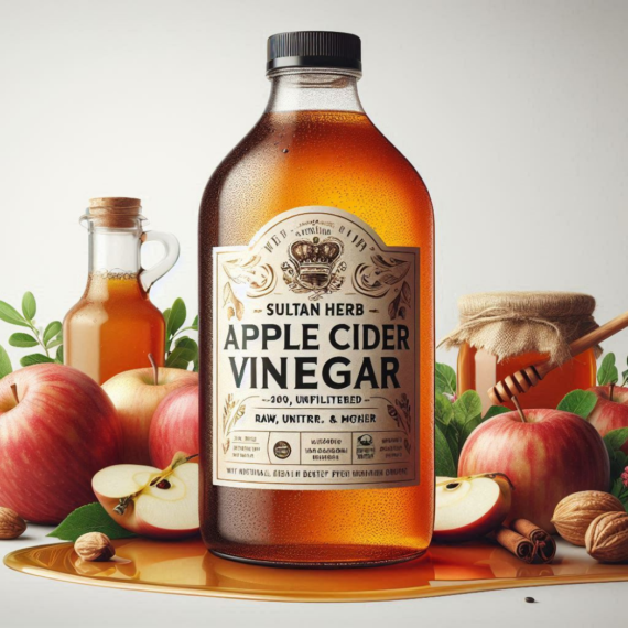 SultanHerb.com - Apple Cider Vinegar – 100% Natural, Raw & Unfiltered with Mother